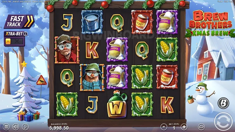 Brew Brothers Xmas Brew slot