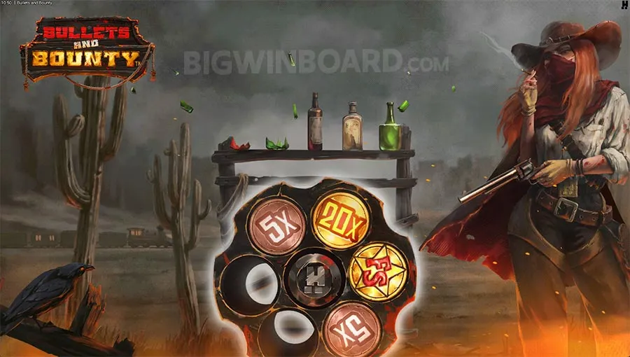 Bullets and Bounty slot