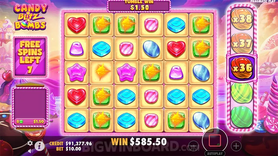 Candy Blitz Bombs slot