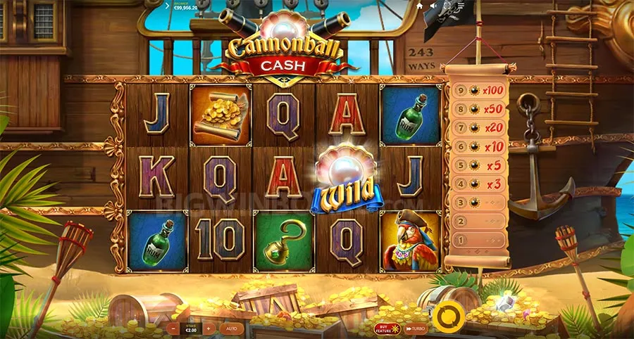 Cannonball Cash slot