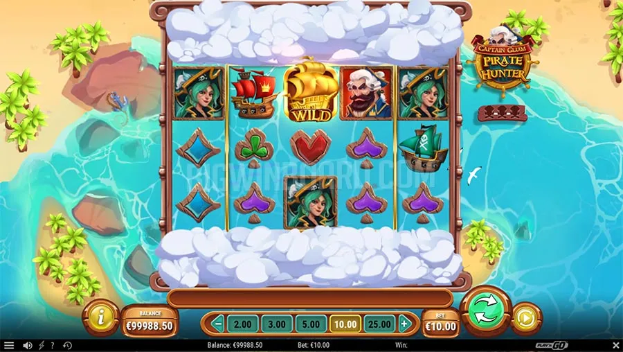 Captain Glum Pirate Hunter slot