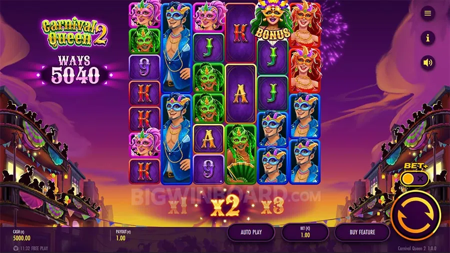 Carnival Queen 2 slot