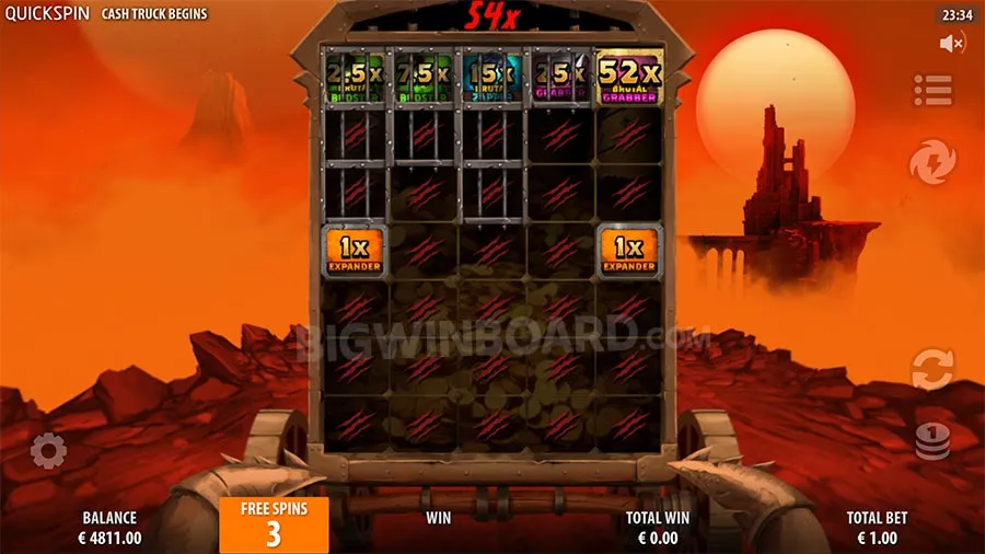 Cash Truck Begins slot