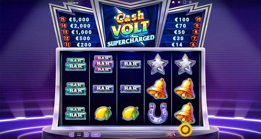 Cash Volt Supercharged slot