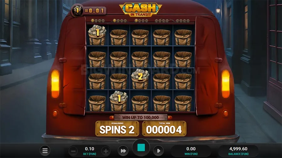 Cash in Transit slot