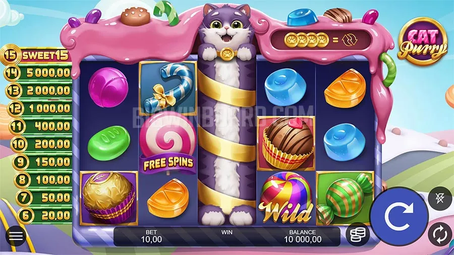 CatPurry Epic Strike slot