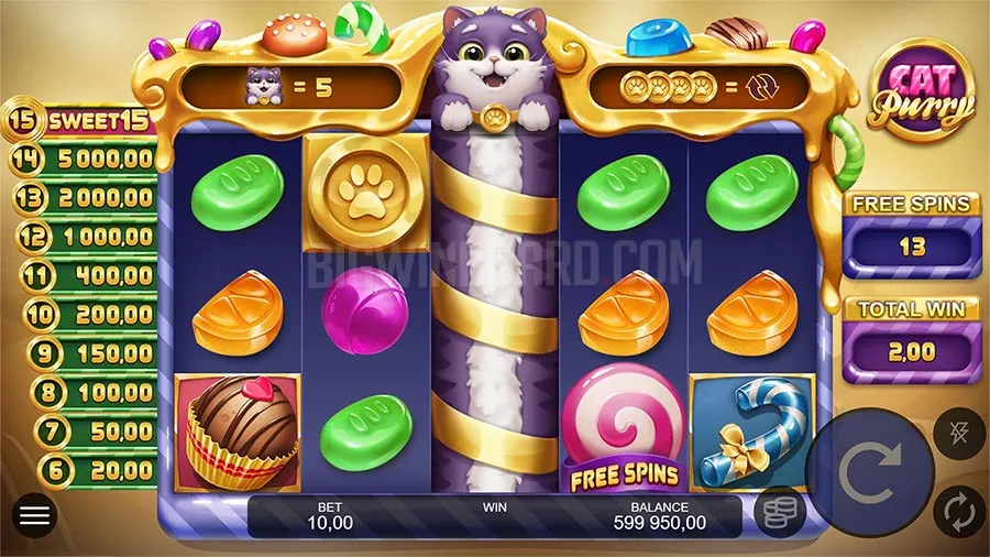 CatPurry Epic Strike slot