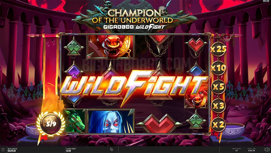 Champion of the Underworld slot