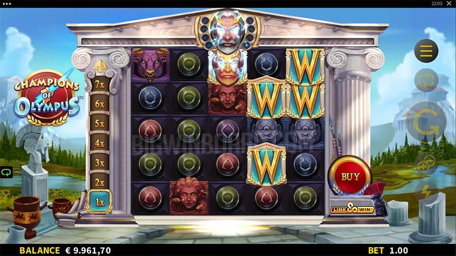 Champions of Olympus slot