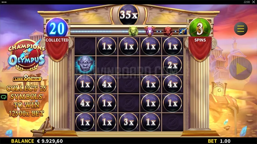 Champions of Olympus slot