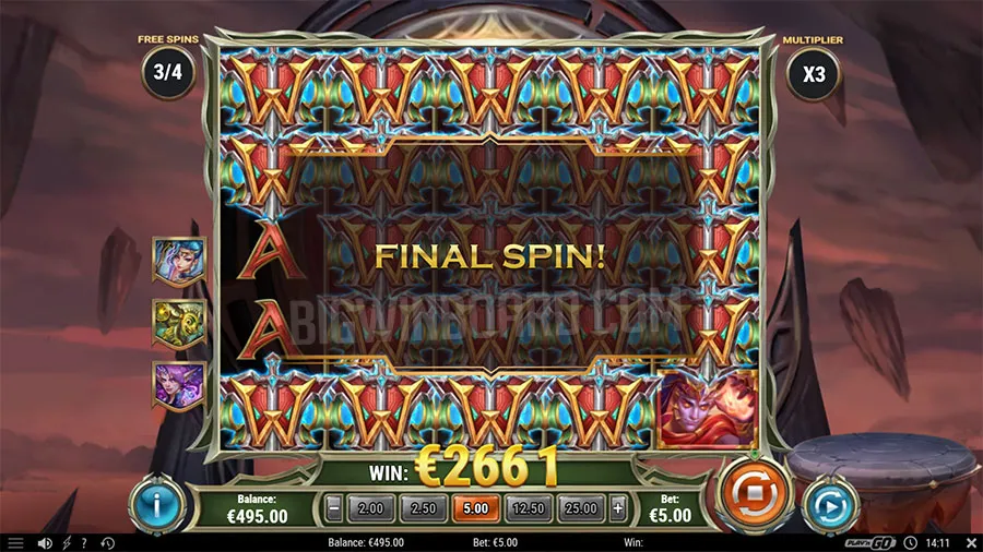 Champions of Mithrune slot