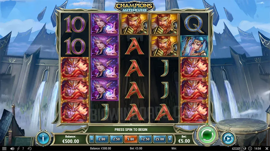 Champions of Mithrune slot