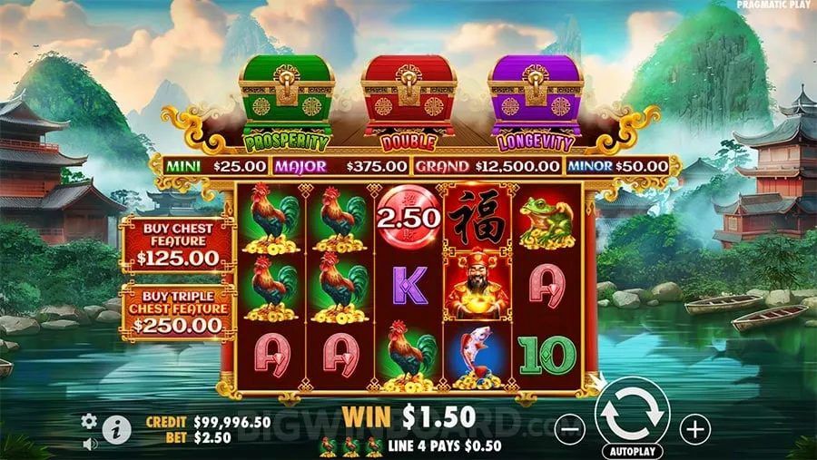 Chests of Cai Shen slot