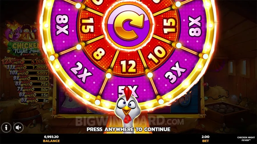 Chicken Night Fever slot