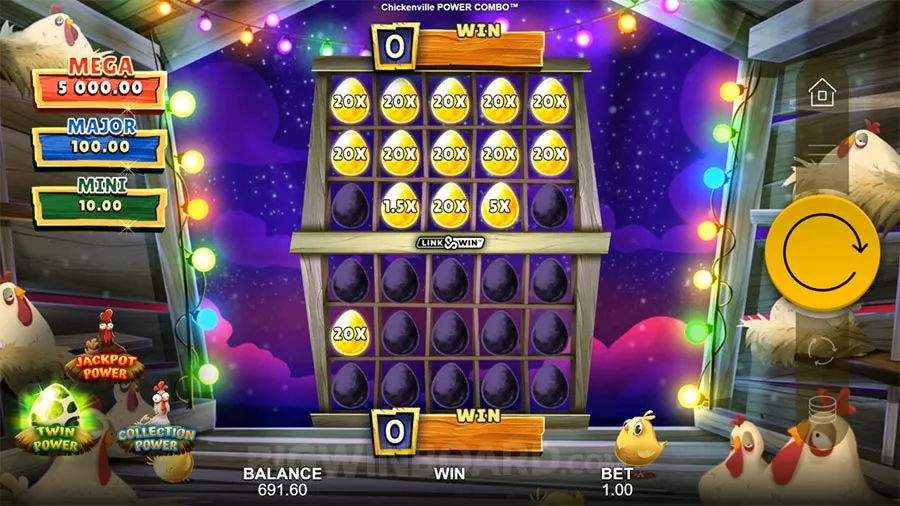 Chickenville Power Combo slot