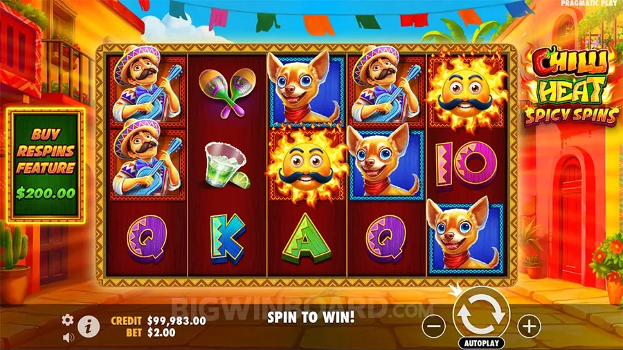 Chilli Heat Spicy Spins slot