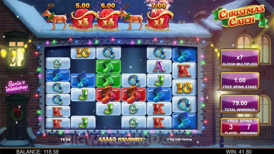 Christmas Catch slot