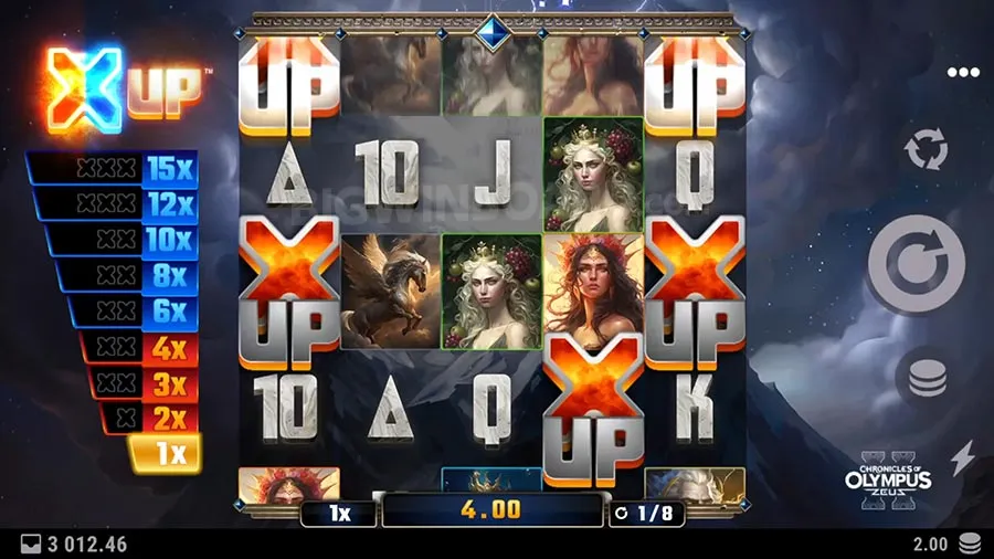 Chronicles of Olympus II - Zeus slot