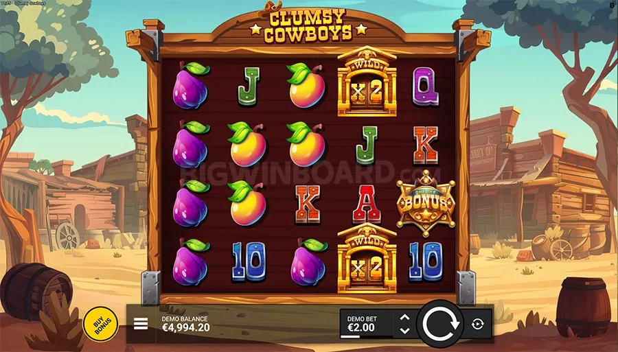 Clumsy Cowboys slot