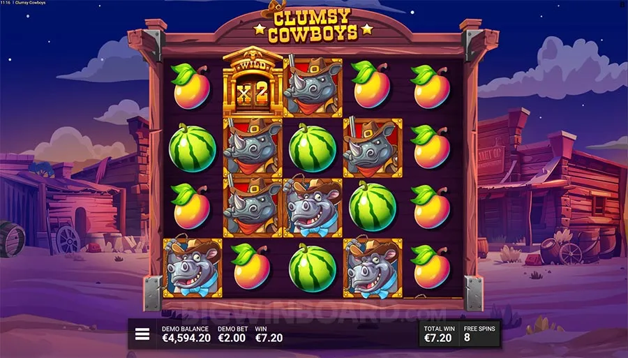 Clumsy Cowboys slot