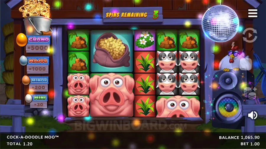 Cock-A-Doodle Moo slot