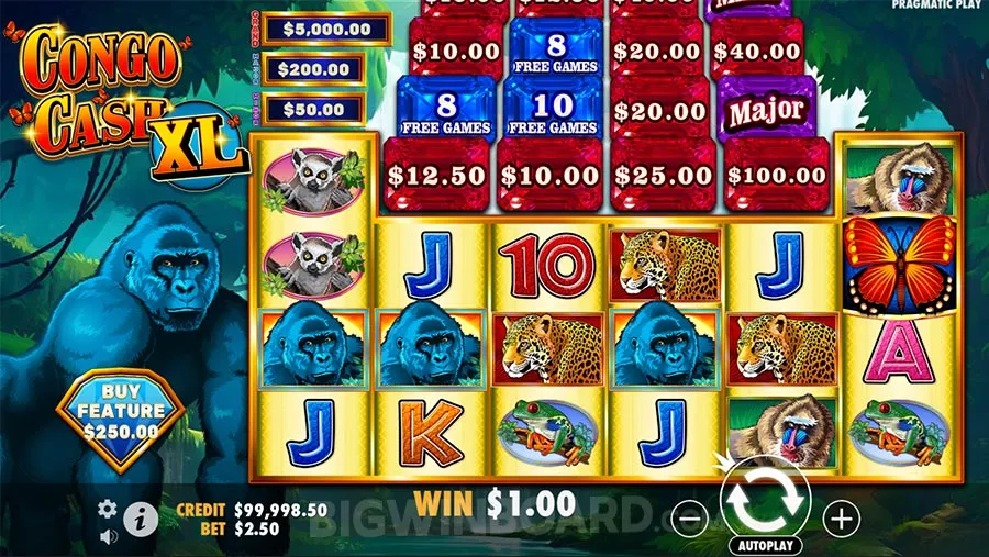 Congo Cash XL slot