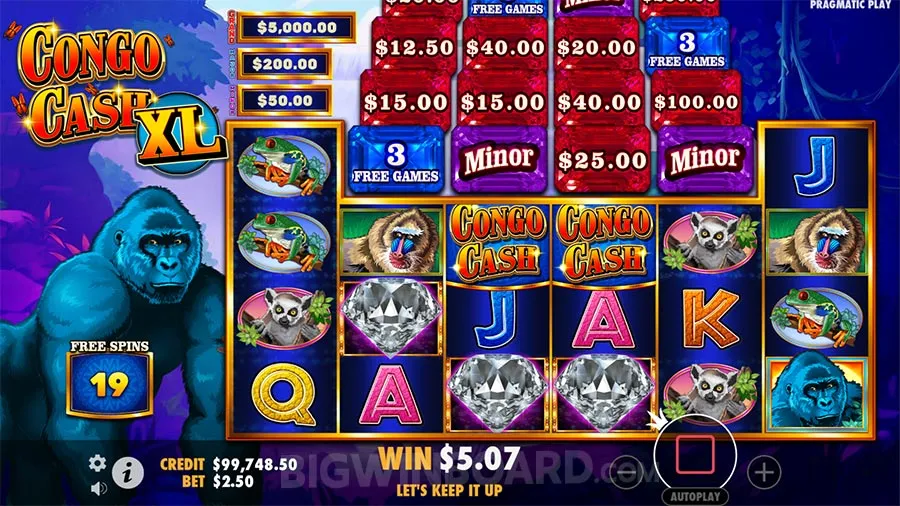 Congo Cash XL slot