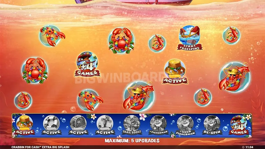 Crabbin For Cash Extra Big Catch slot