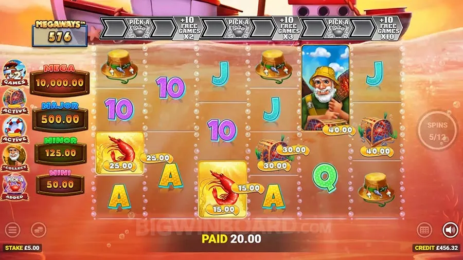 Crabbin' For Cash Megaways slot