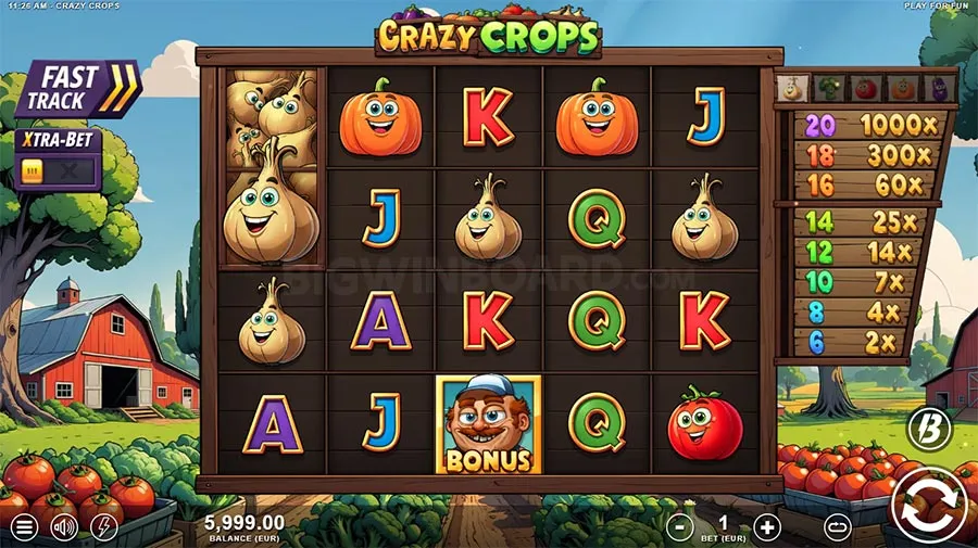 Crazy Crops slot