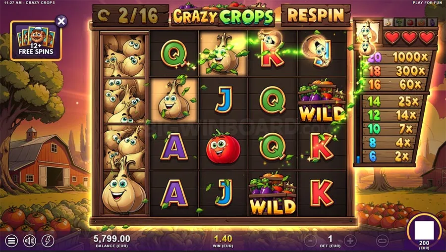 Crazy Crops slot