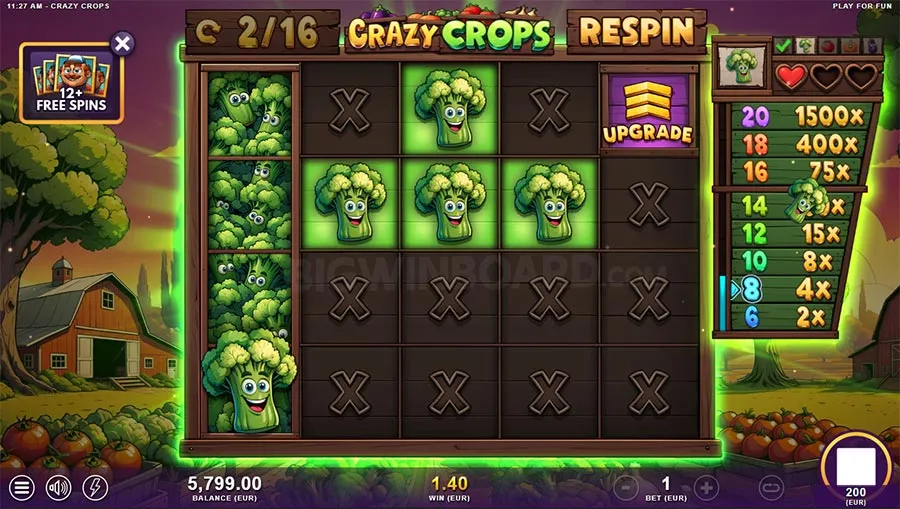 Crazy Crops slot