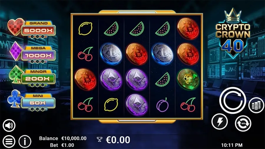Crypto Crown 40 slot
