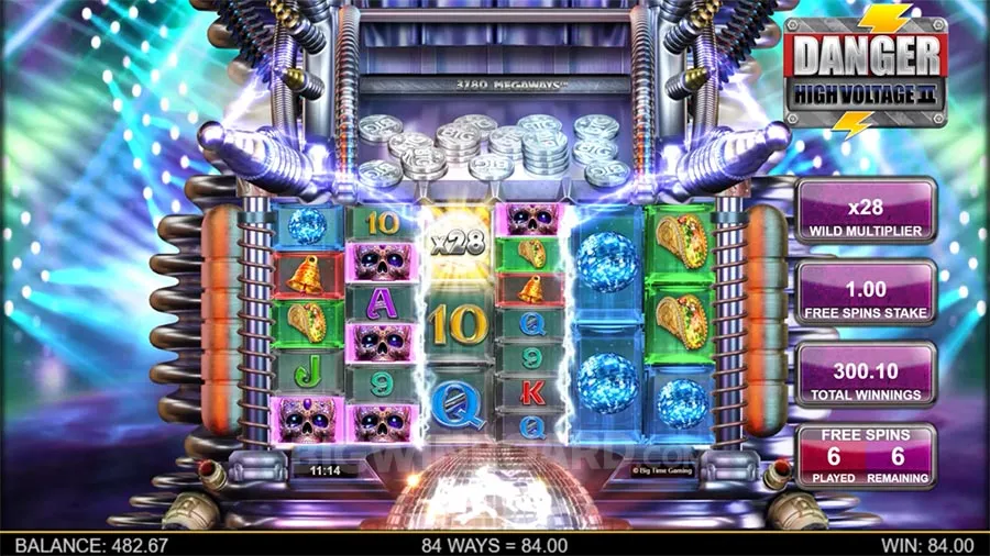 Danger! High Voltage 2 slot