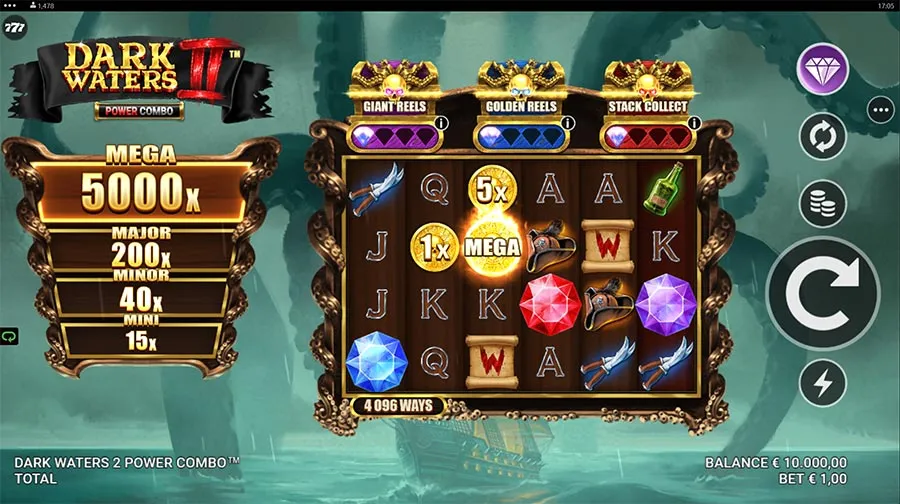 Dark Waters 2 Power Combo slot