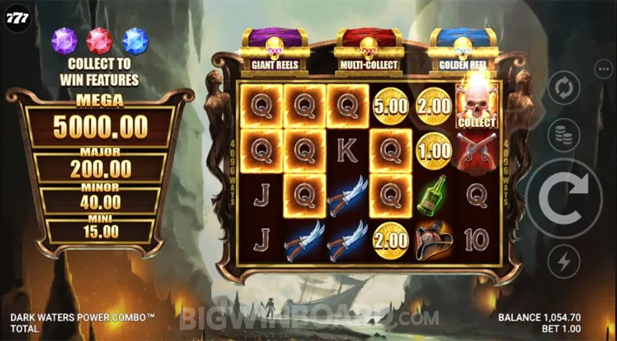 Dark Waters Power Combo slot