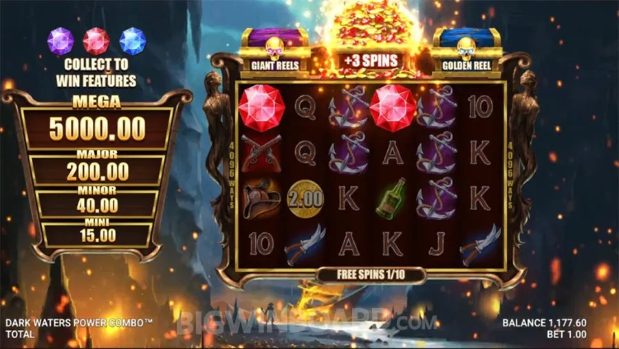 Dark Waters Power Combo slot