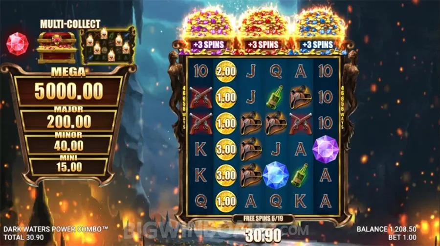 Dark Waters Power Combo slot