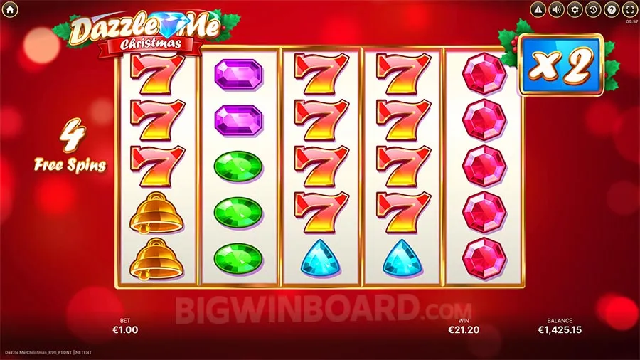 Dazzle Me Christmas slot