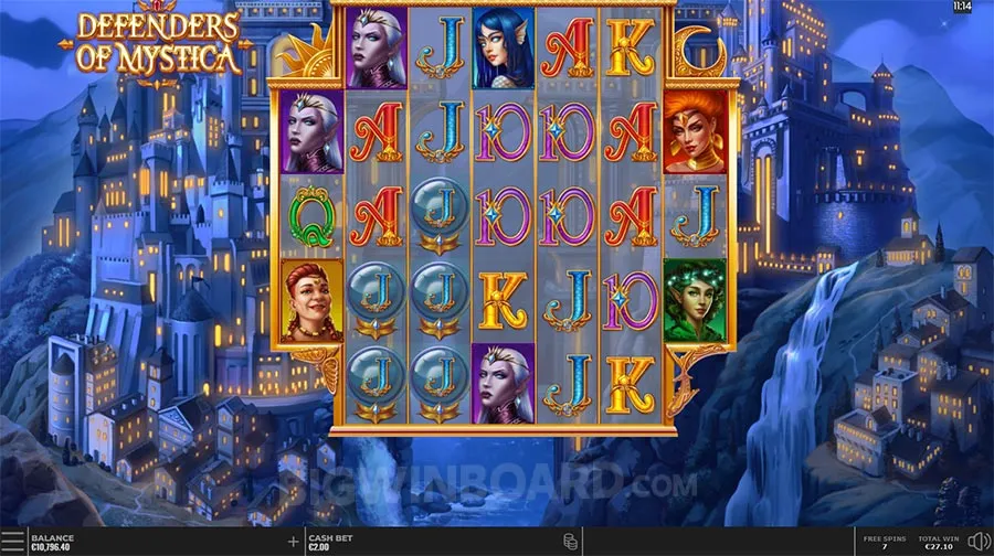 Defenders of Mystica slot