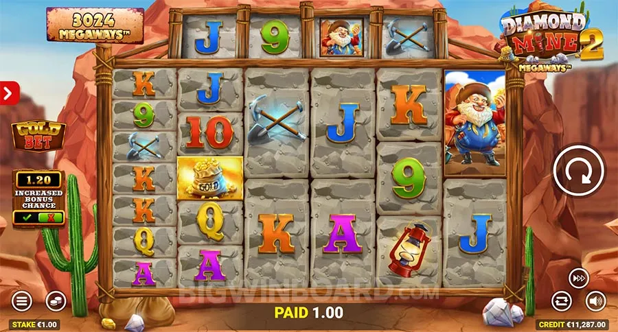 Diamond Mine 2 Megaways slot