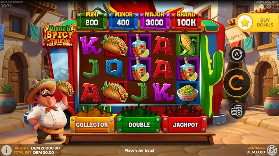 Diego's Spicy Truck slot