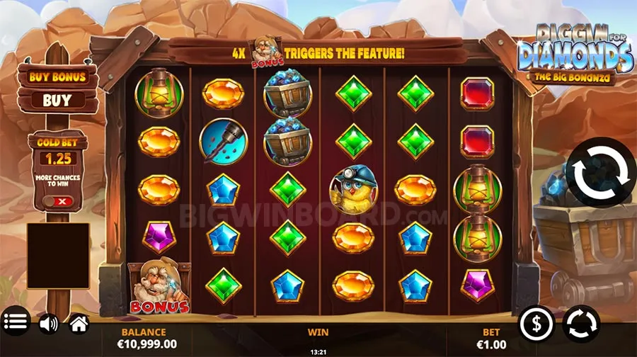 Diggin' For Diamonds slot