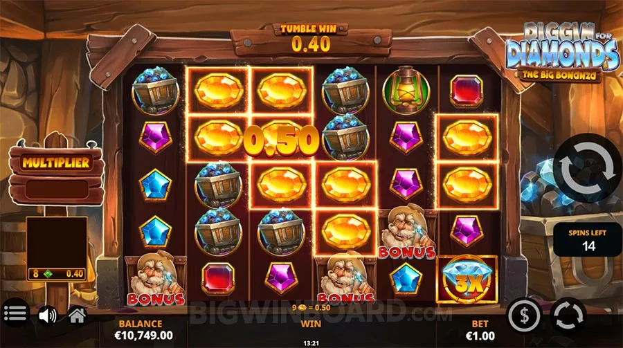 Diggin' For Diamonds slot