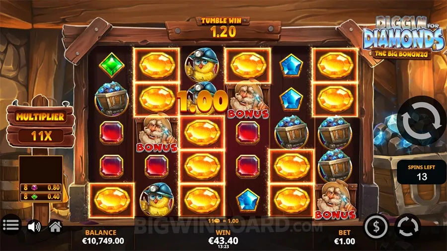 Diggin' For Diamonds slot