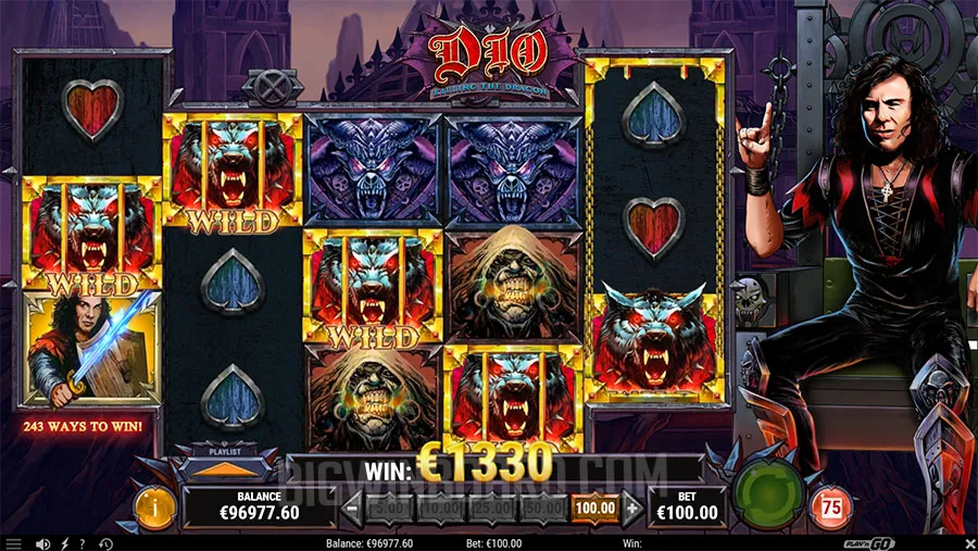 Dio Killing The Dragon slot