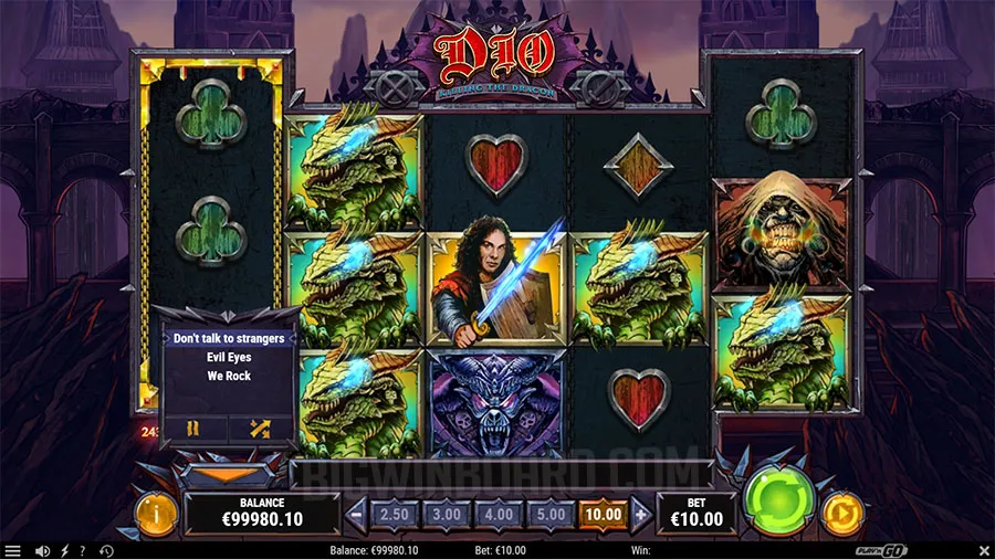 Dio Killing The Dragon slot
