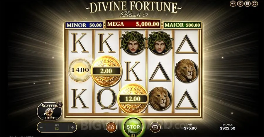 Divine Fortune Black slot