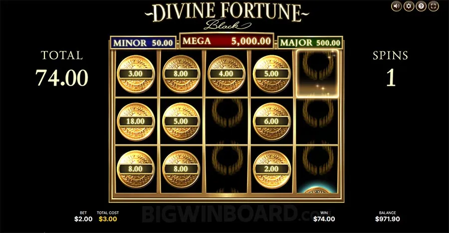 Divine Fortune Black slot
