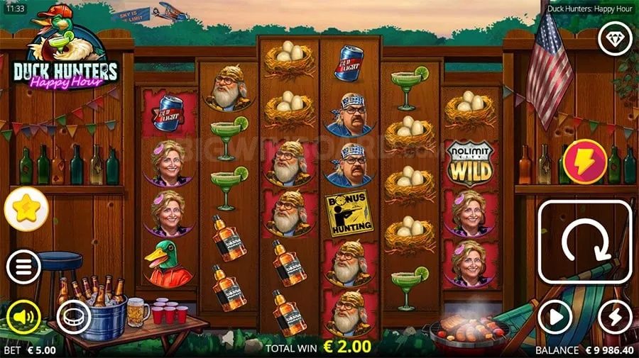 Duck Hunters Happy Hour slot